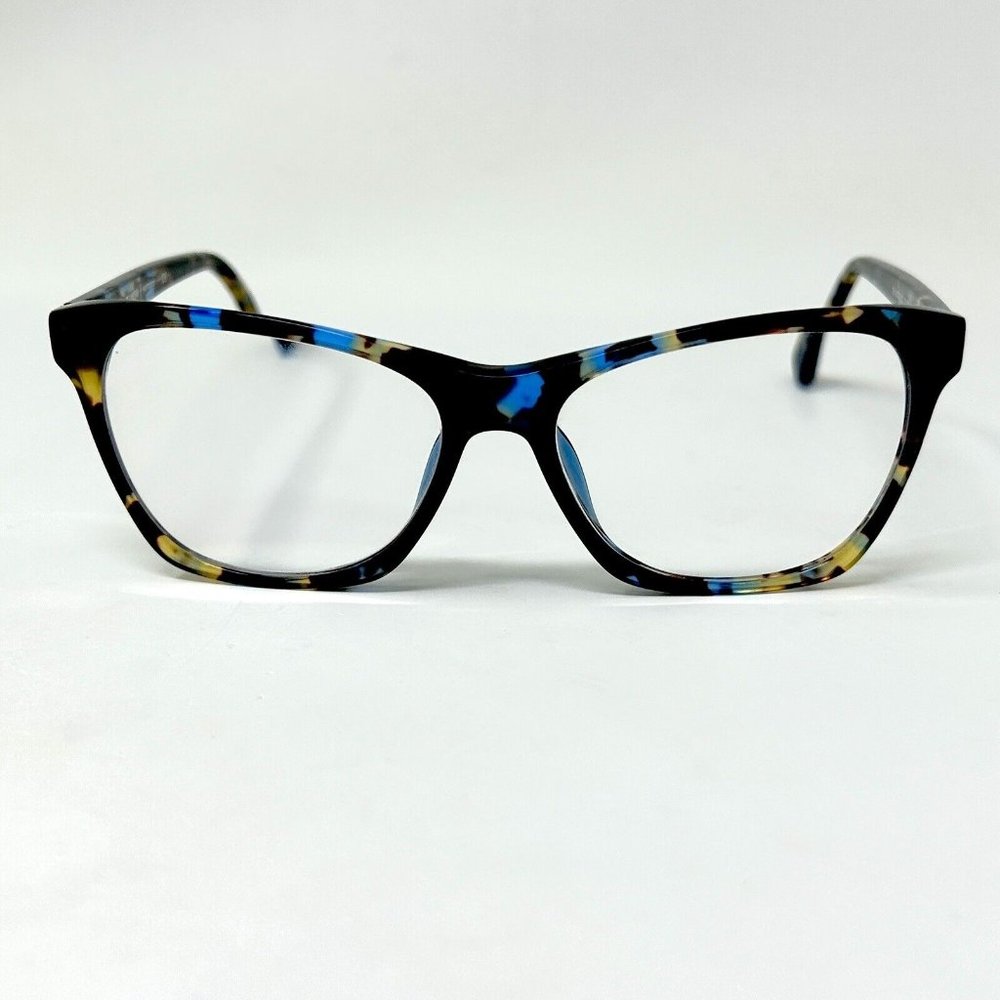 Cinzia Eyeglass Frames CIN 5075 Blue Teal Tortoise/Gold Cat Eye 53 [] 15 140